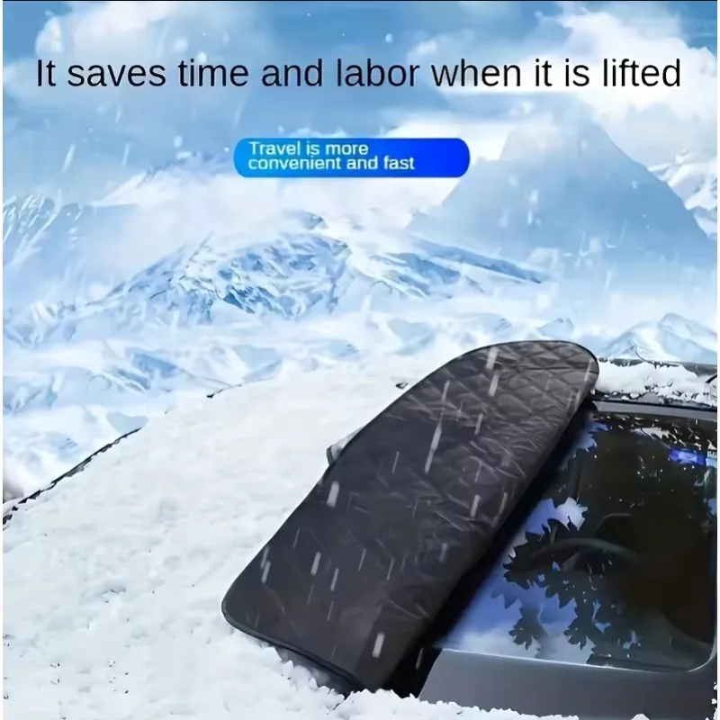 سميكة سيارة الآن ظلة غطاء الزجاج الأمامي مع 5/9 مغناطيس UV حماية مكافحة الثلوج ضوء الشمس للرياح الأمامية لبيجو 408X