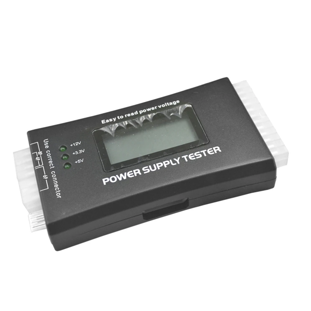 20/24-контактный измерительный ЖК-дисплей, тестер источника питания компьютера, многофункциональный цифровой тестер источника питания для ATX BTX ITX TFX