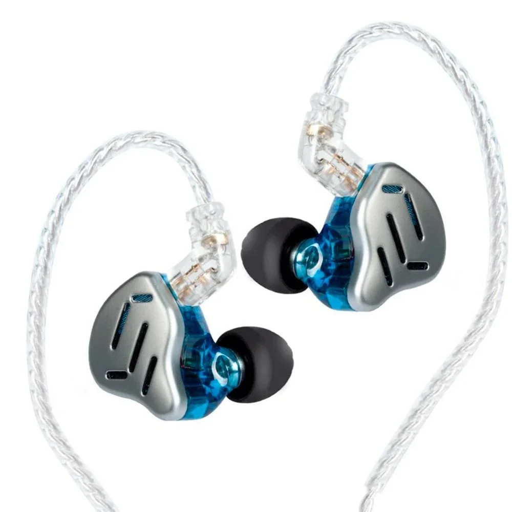 KZ ZAX Silver 16 Drivers Earphone