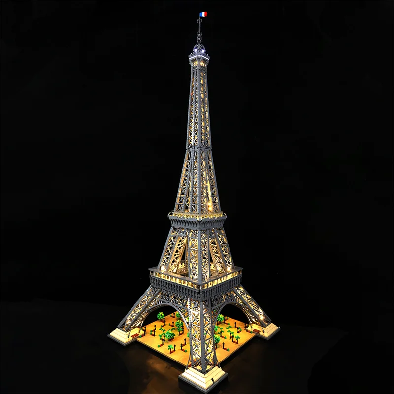 RC LED Light For 10307 10001 World Famous Model Eiffel Tower Toys Christmas Gifts  (Not Included Building Blocks)