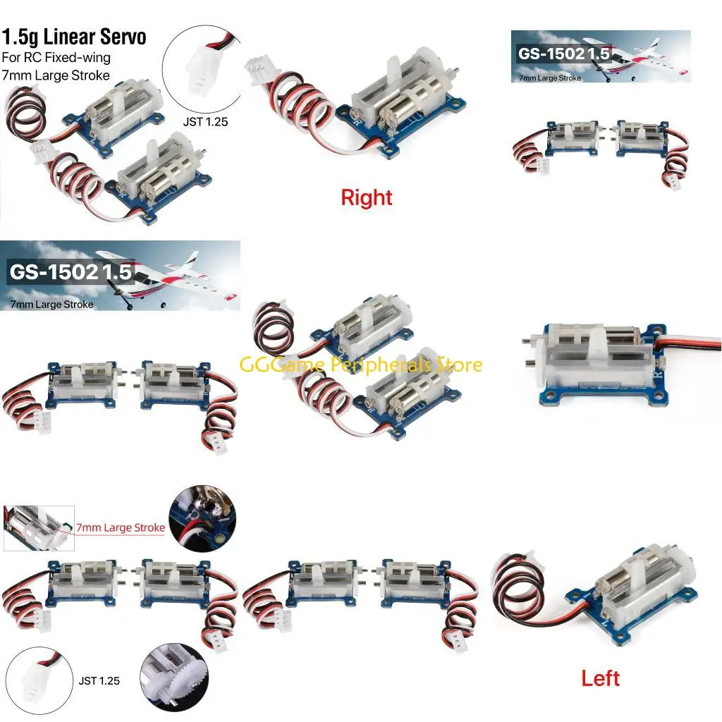 

U55B GS1502 Linear Drive Digital Servos 1.5g for UAV Aircraft Fixed-wing DIY Motor