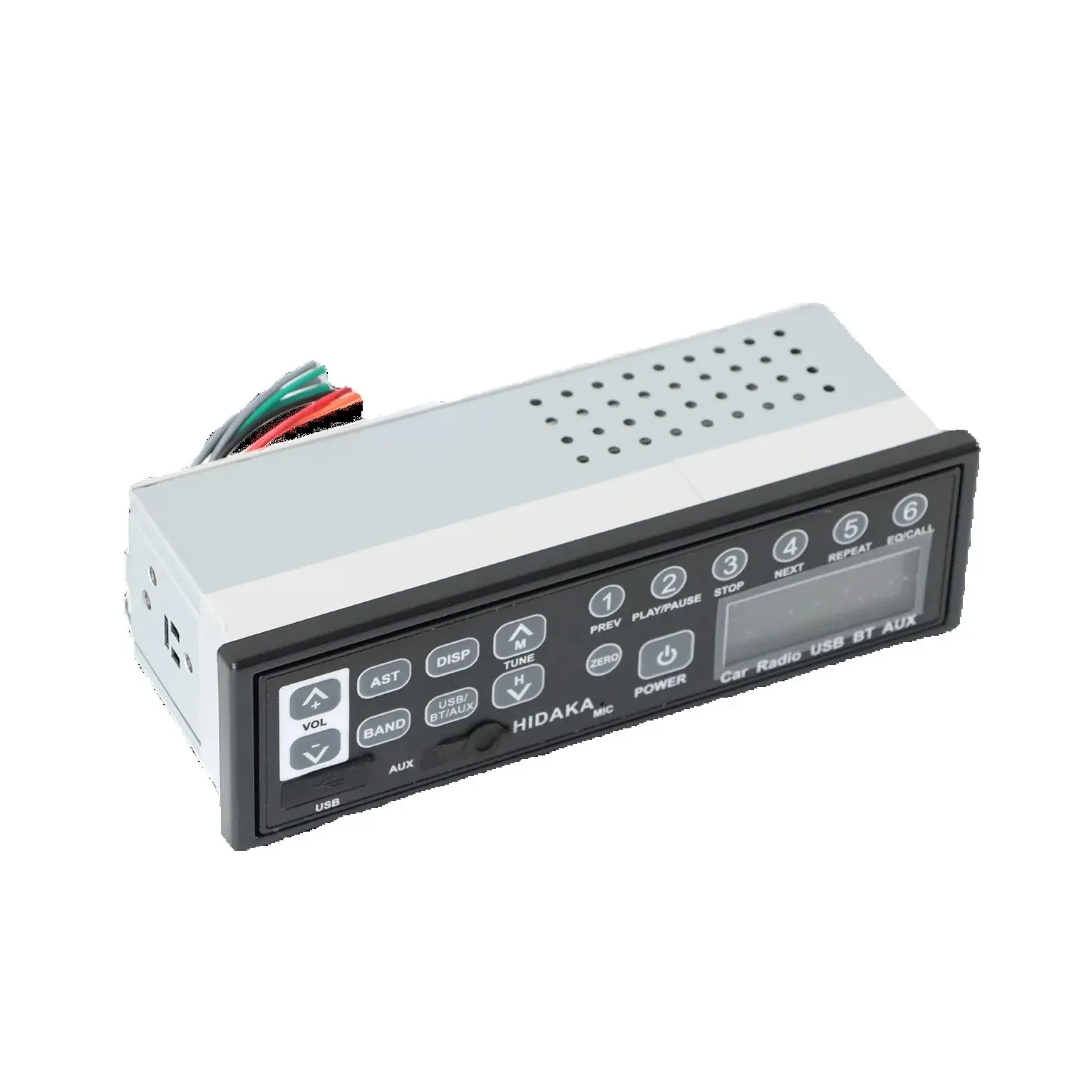 1pc M200 Excavator Radio 24V Wide Voltage Support AM FM USB AUX-IN Bluetooth Function For Hitachi For Komatsu For Kato
