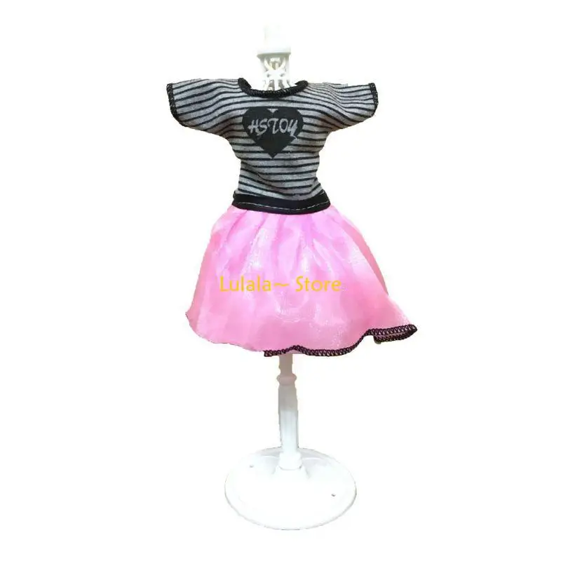 Y4QA Girl Dolls Clothing ACCS Mannequin Hollow Dress Hanger para muñecas BJDS para Play House For Doll House For Play Diy to