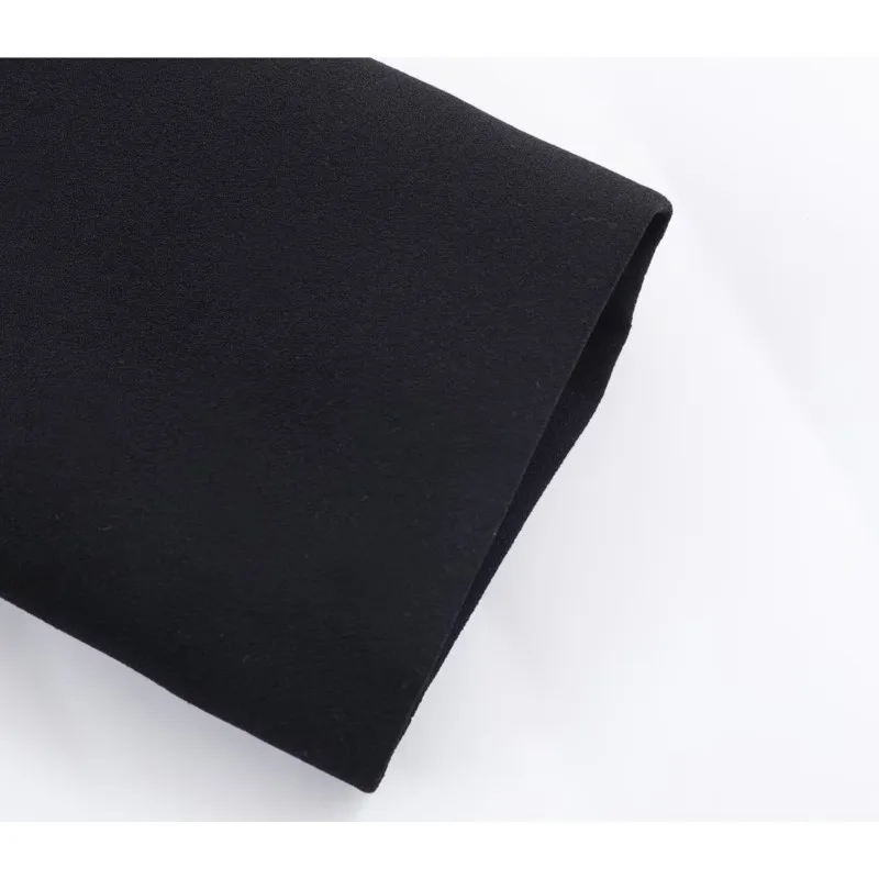 Primavera otoño mujer encaje Blazer vestido Casual solapa cuello manga larga bolsillo mujer vestido moda mujer vestido de fiesta