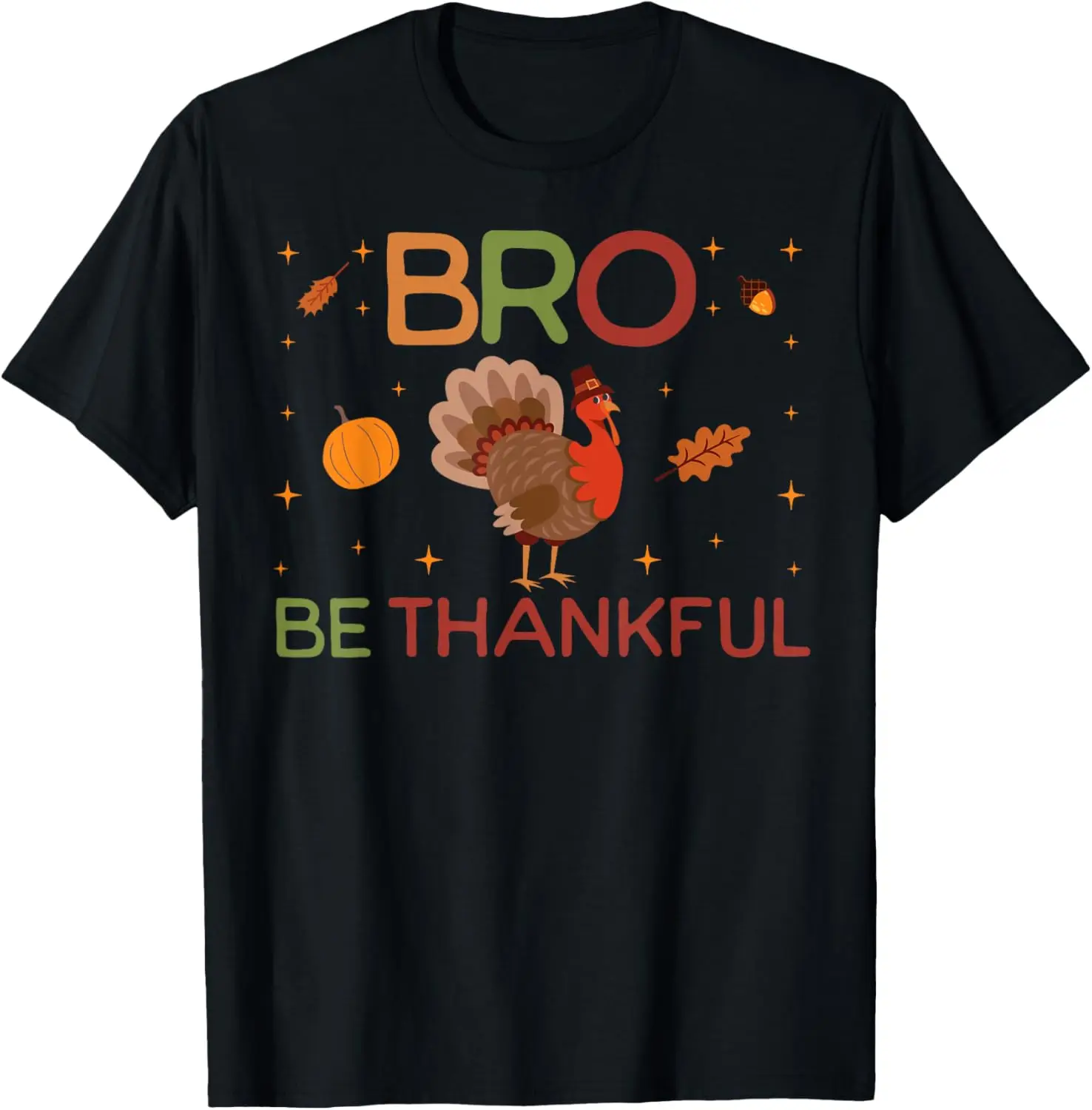 

Забавная детская футболка BRO Be Thankful на День Благодарения для девочек, Турция, брат