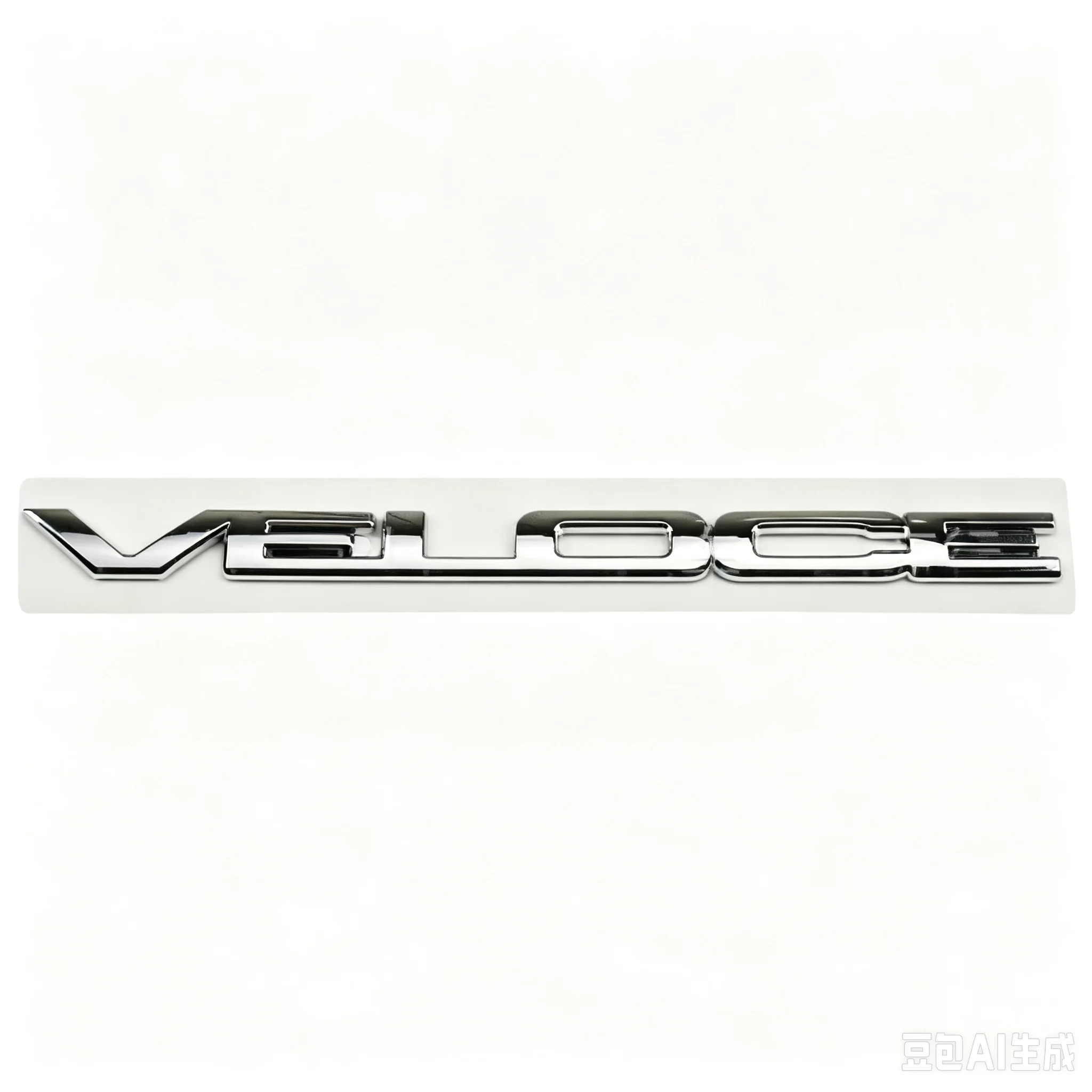 3D Stereo Side Fender Emblem VELOCE Letter Badge Sticker For Alfa Romeo Giulia Stelvio Car Styling