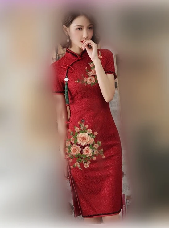 1 Satz/los Große Bestickte Pfingstrose Blumen Spitze Patch Applique 3D Mantel Kleid Bekleidungs Stoff Nähen DIY Zubehör – Detail 27