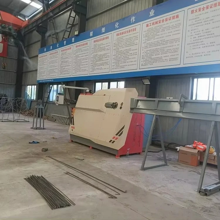 Automatic Rebar Bending Machine with Straightening Cutting Cnc Spiral Steel Bar Bender for 4-12 mm Stirrup Bending Machine