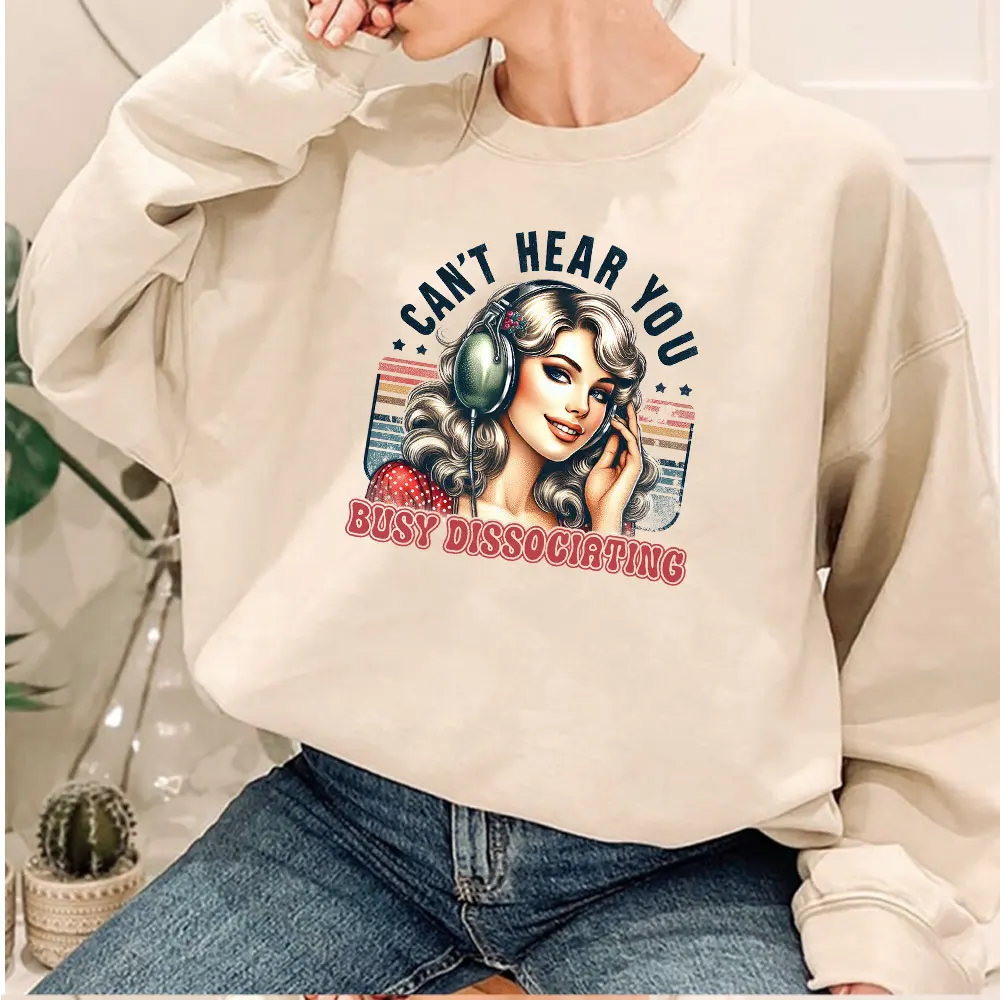 Funny Retro Girls Patches Heat Transfer T-Shirt Hoodies Arts Crafts Ironing Diy Clothing Designs Stickers Happy Ladies Quotes