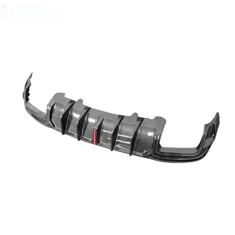 Upgrade Real Carbon Fiber Rear Bumper Lip For A 4 B 9.5 2017-2019 BC Style High Quality Fit
