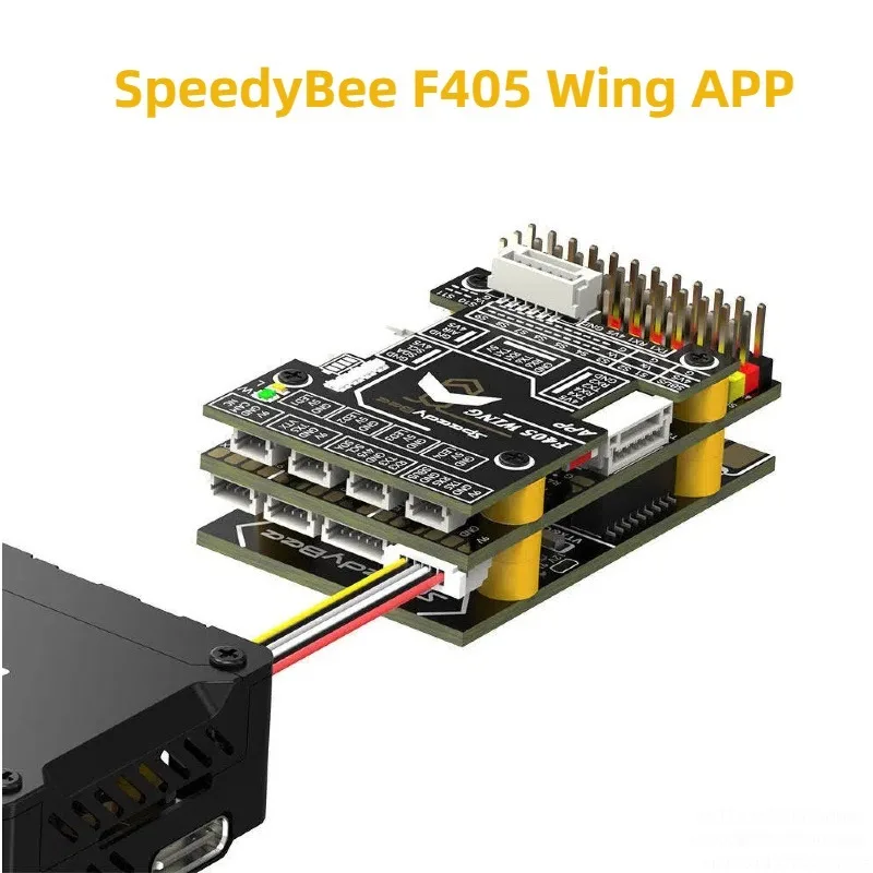 SpeedyBee F405 WING APP Flight Controller, ICM42688P 2-6S Fixed Wing FC for RC Airplane