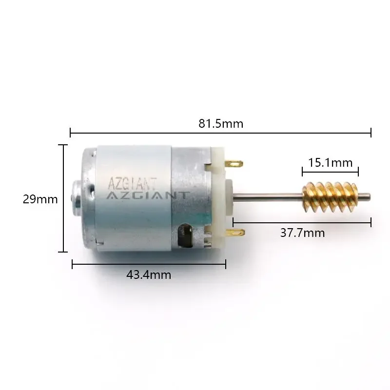 AZGIANT RS-385 Car Steering Wheel Column Lock motor For 2005-2011 Audi A6 C6 4F 12V 19064 rpm repair kit car accessories DIY