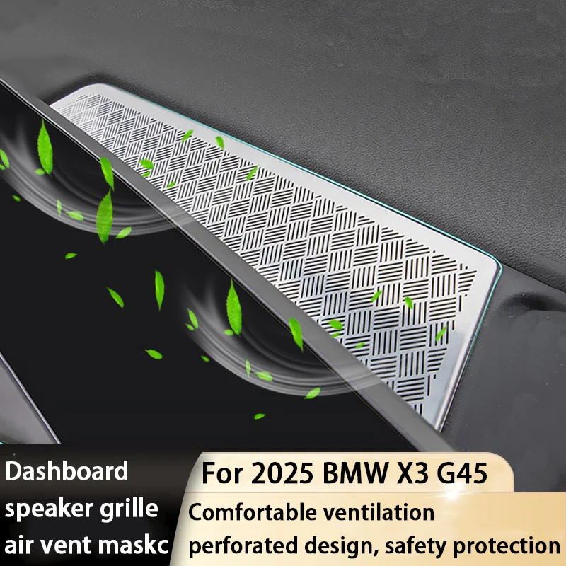 

Накладка на боковой воздуховод двери из нержавеющей стали, аксессуары для интерьера BMW X3 G45 2025