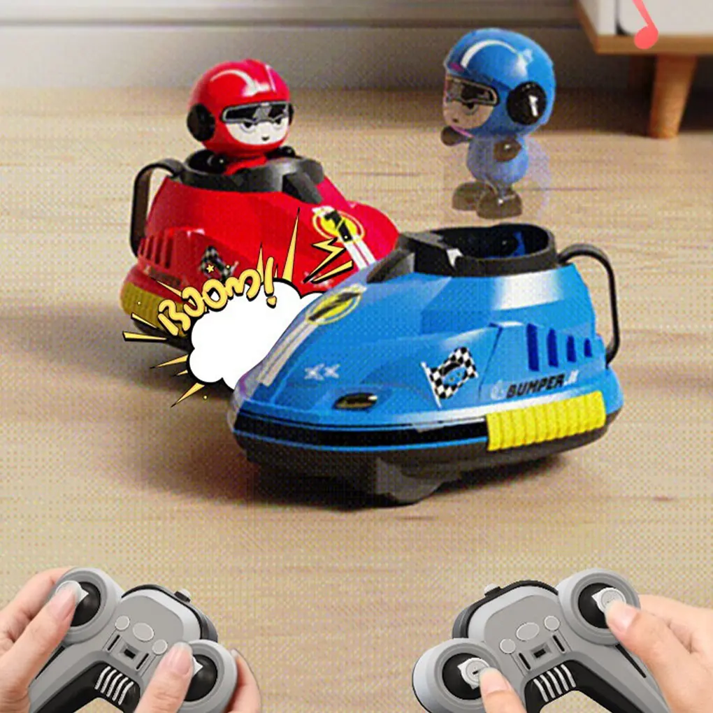 Children's Double Battle Kart Bumper Car Parent-child Games Interactive Electric Remote Control Toy Car for Boy Birthday Gifts
