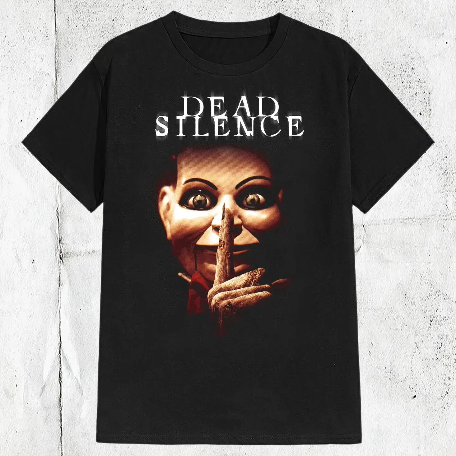 Vintage 2000s Horror Movie Dead Silence T shirt