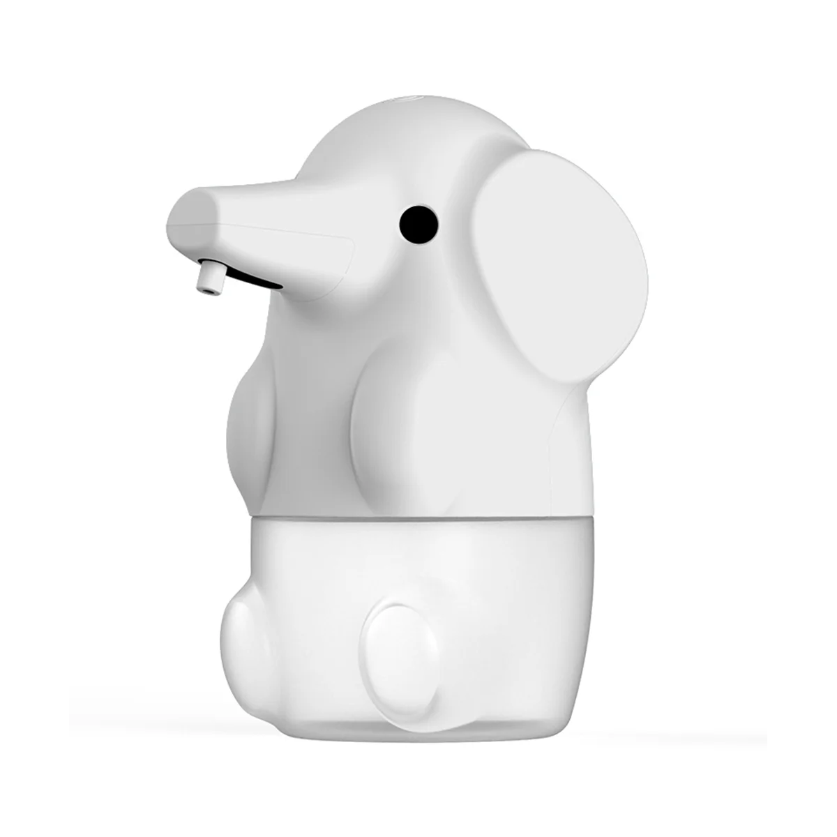 Automatic Soap Dispenser, Kids Foaming Soap Dispenser Touchless Rechargeable, Cute Animal Touchless Dispenser (White)