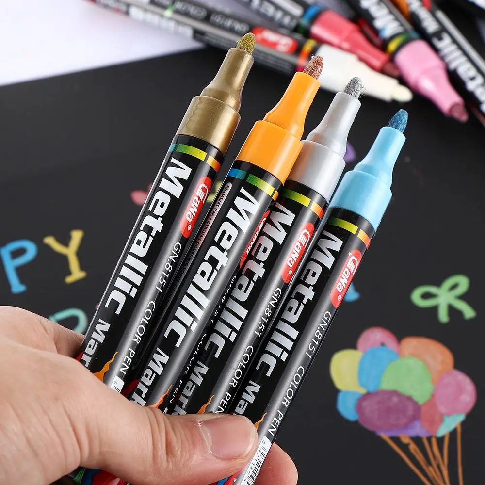 

Waterproof Metal Glass Wood Rubber Oil Pen Creative Marker Paint Tyre Marker