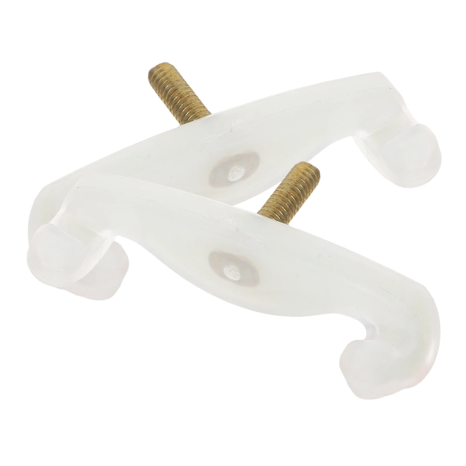 

2pcs Violin Shoulder Rest Feet Replacement Comfortable Cushion Pad Antislip Design Precise Fit Protective Claw Universal