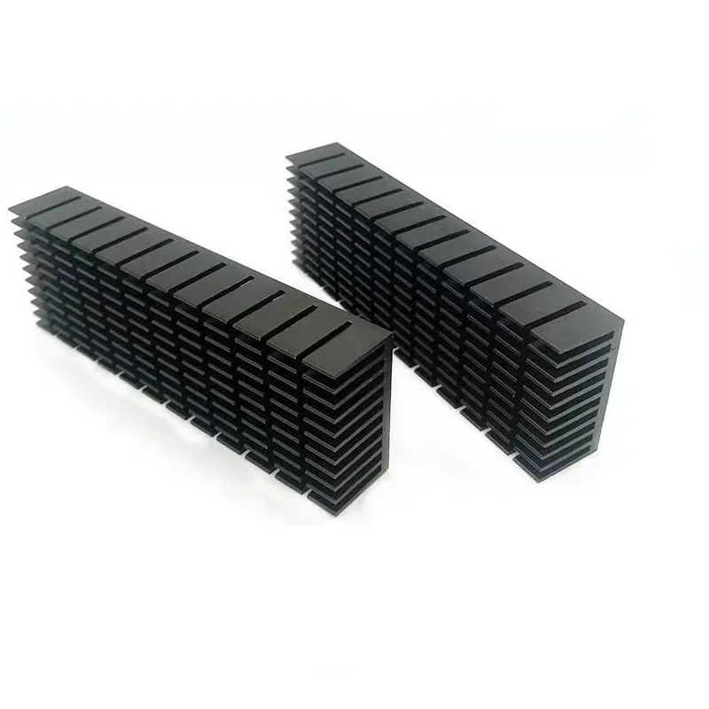 Aluminum Alloy Heatsink 1PC 120*40*20MM Panel Heat Sink CPU Power Amplifier Electronic Routing Cooling Radiator