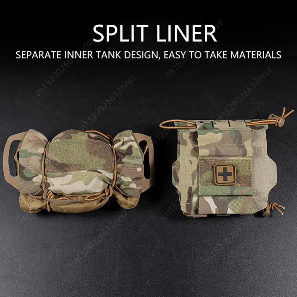 Military Pouch IFAK Kits Outdoor Hunting bag Tactical first aid kit MOLLE Medical Pouch Rapid Deployment First-aid Survival Kit