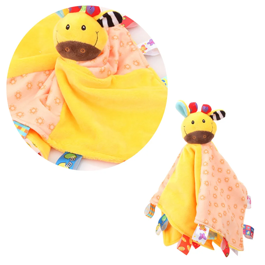 منشفة مهدئة مضحكة ملونة منشفة مهدئة للأطفال حديثي الولادة (نمط الغزلان) #1