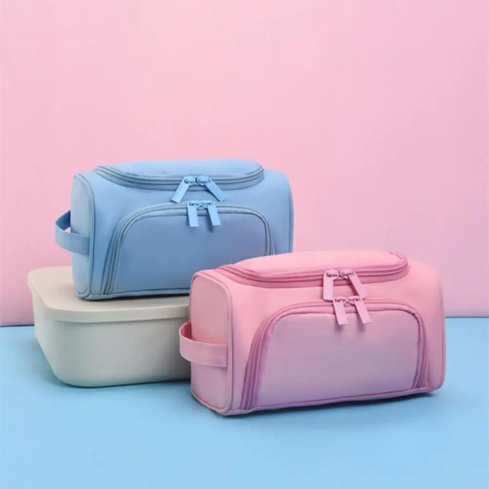 Anti-scratch Pencil Case Capacity Pencil Case Organizer Multifunctional Stationery Bag for School Supplies Portable for Office
