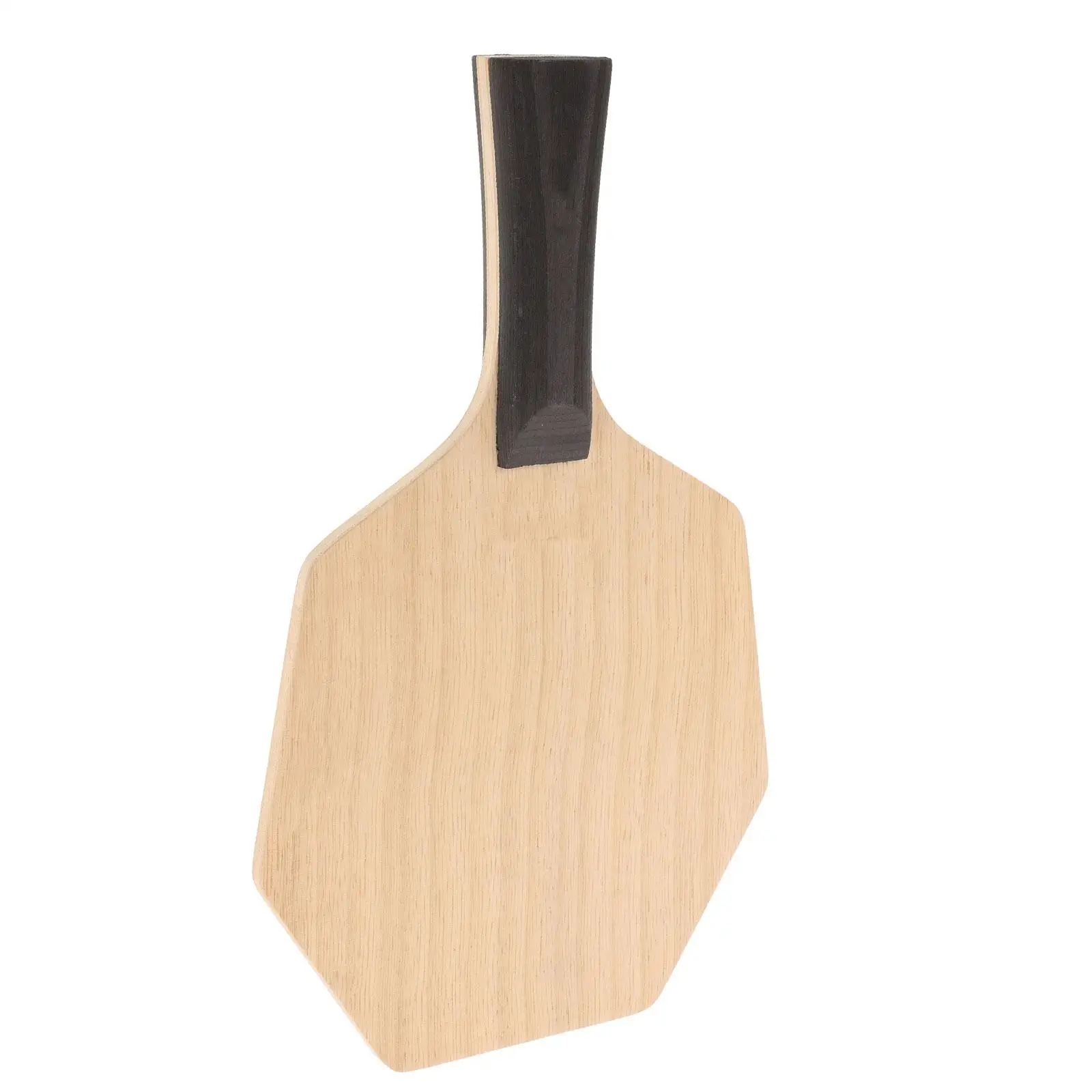 

Wooden Hexagon Table Tennis Bat Baseboard Blank Table Tennis Paddle Baseboard Ergonomic Table Tennis Exercising Bat Baseboard