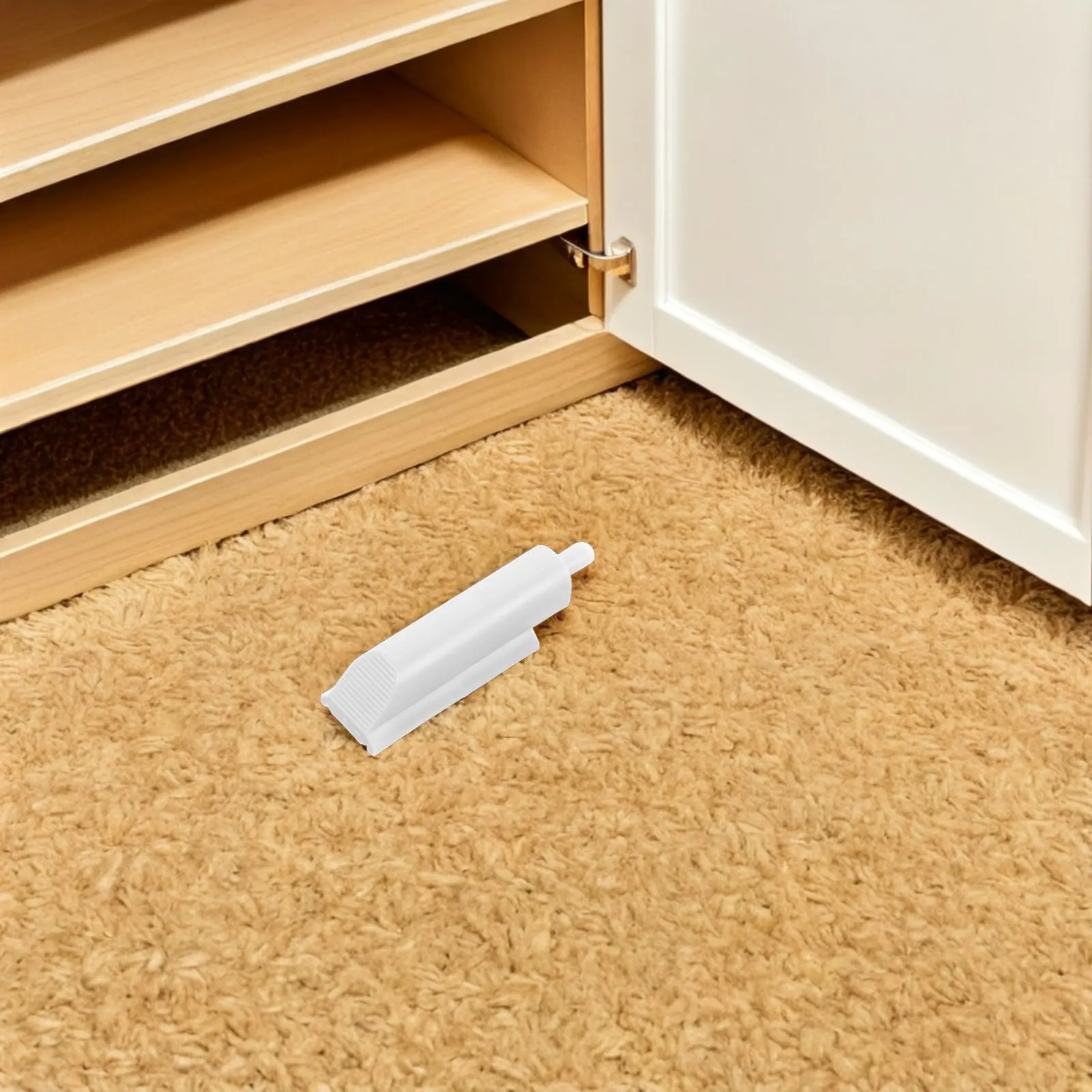 4Pcs Soft Closing Cabinet Door Shock Absorbing Dampers Plastic Buffers Slow Close Door Buffer for Kitchen Wardrobe