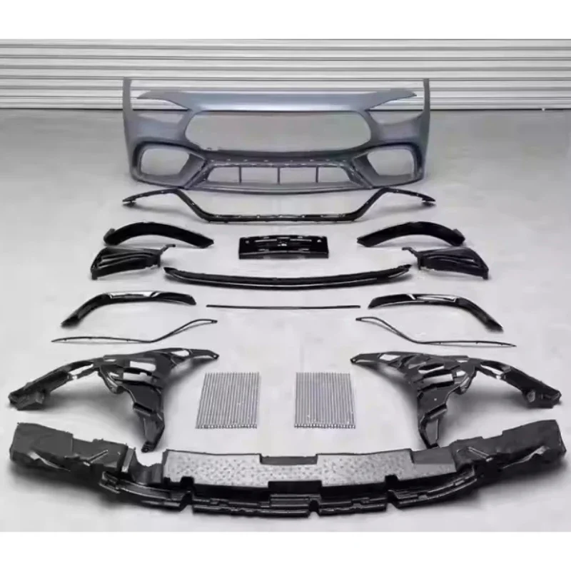 

For GT50 Modified to GT63S New Style Body Kit Car Accessories Front Bumper Rear Lip Tail Throat