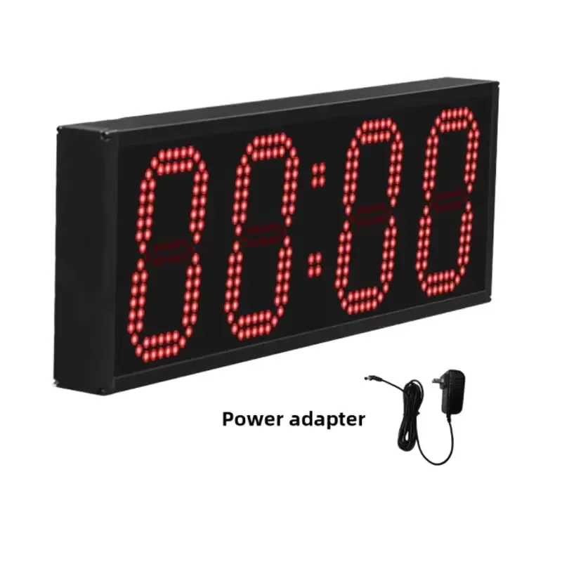Honghao Super Waterproof Outdoor High-Definition LED Digital Sports Timer Multi-Functional Large-Screen Dot Matrix Clock