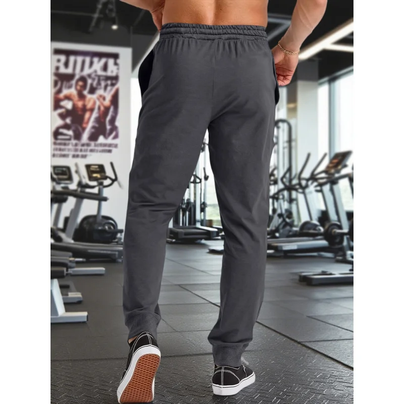 Clothing Men Autumn Men's Casual Pants Male Baggy 2025 Black Sweatpants Men's Sports Ankle Length Man Deep Pockets Y2k Clothes