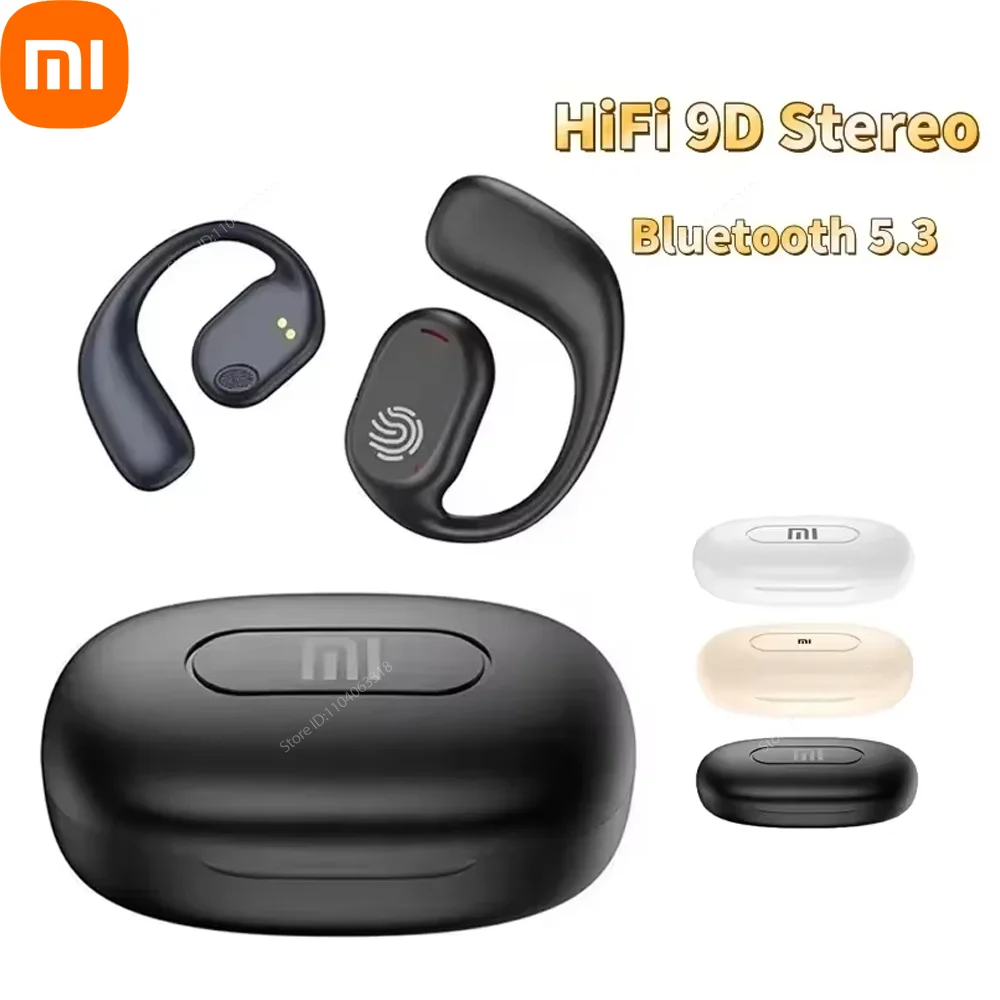 Xiaomi Bone Conduction Earphones Sports Bluetooth 5.3 Wireless Earbuds HiFi 9D Stereo Waterproof TWS Touch Control Noise Cancel