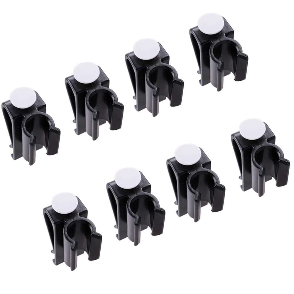 

10 PCS Club Clamp Golf Accessories Sports Ball Marker Tool Clips Putter Bag Grip