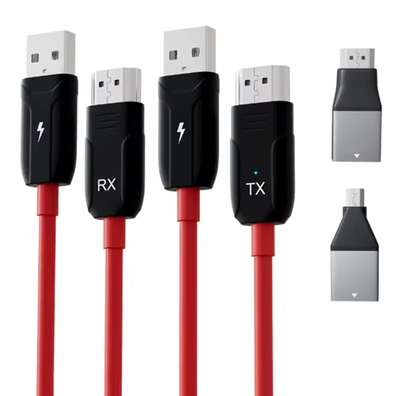 

B34B-Wireless -Compatible Transmitter And Receiver 1080P Mirroring Adapter Computer Video/Audio/Files To TV