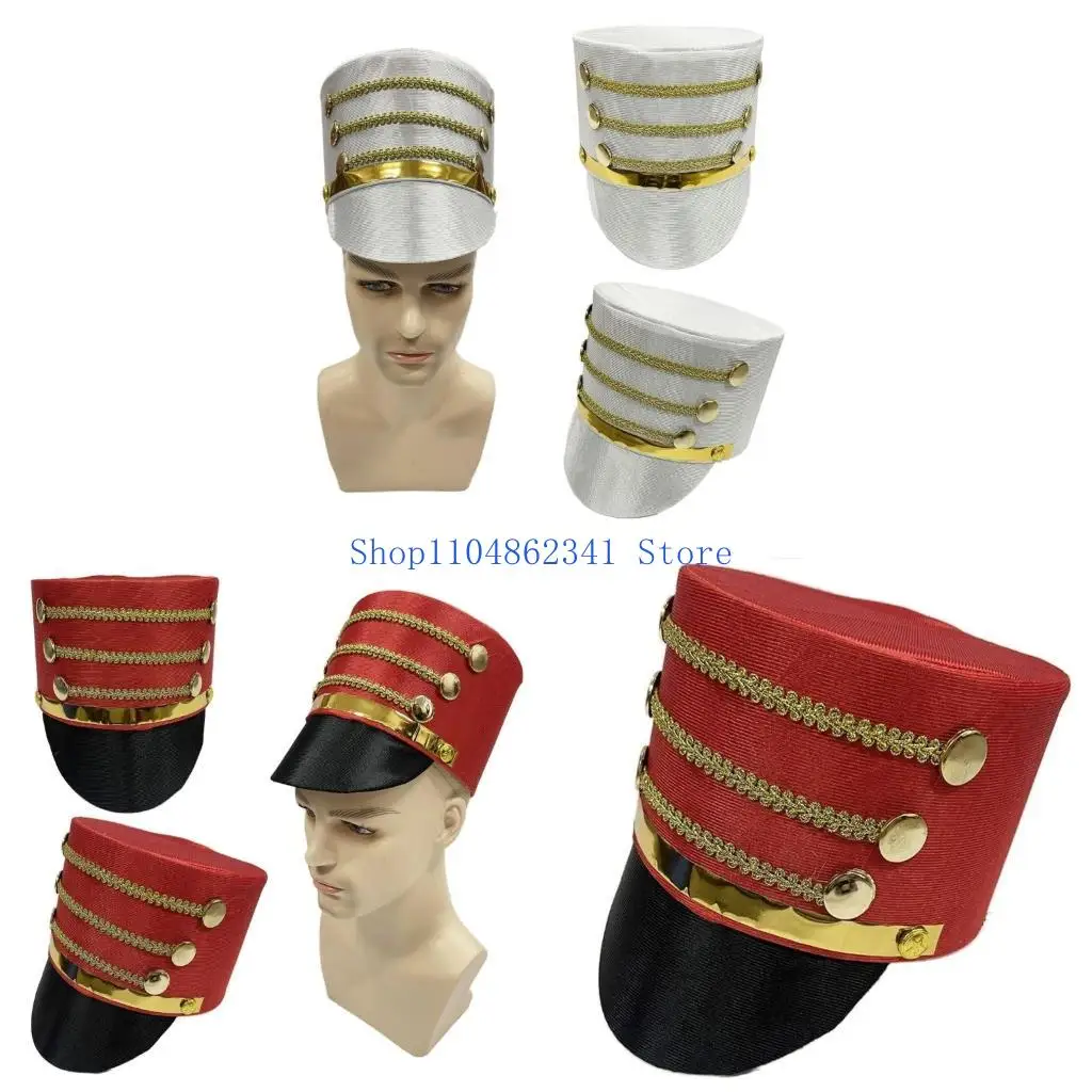 5asd Elegant Nutcrackers Tall Hat Comfortable Nutcrackers Soldier Hat Unisex Hat for Various Ages