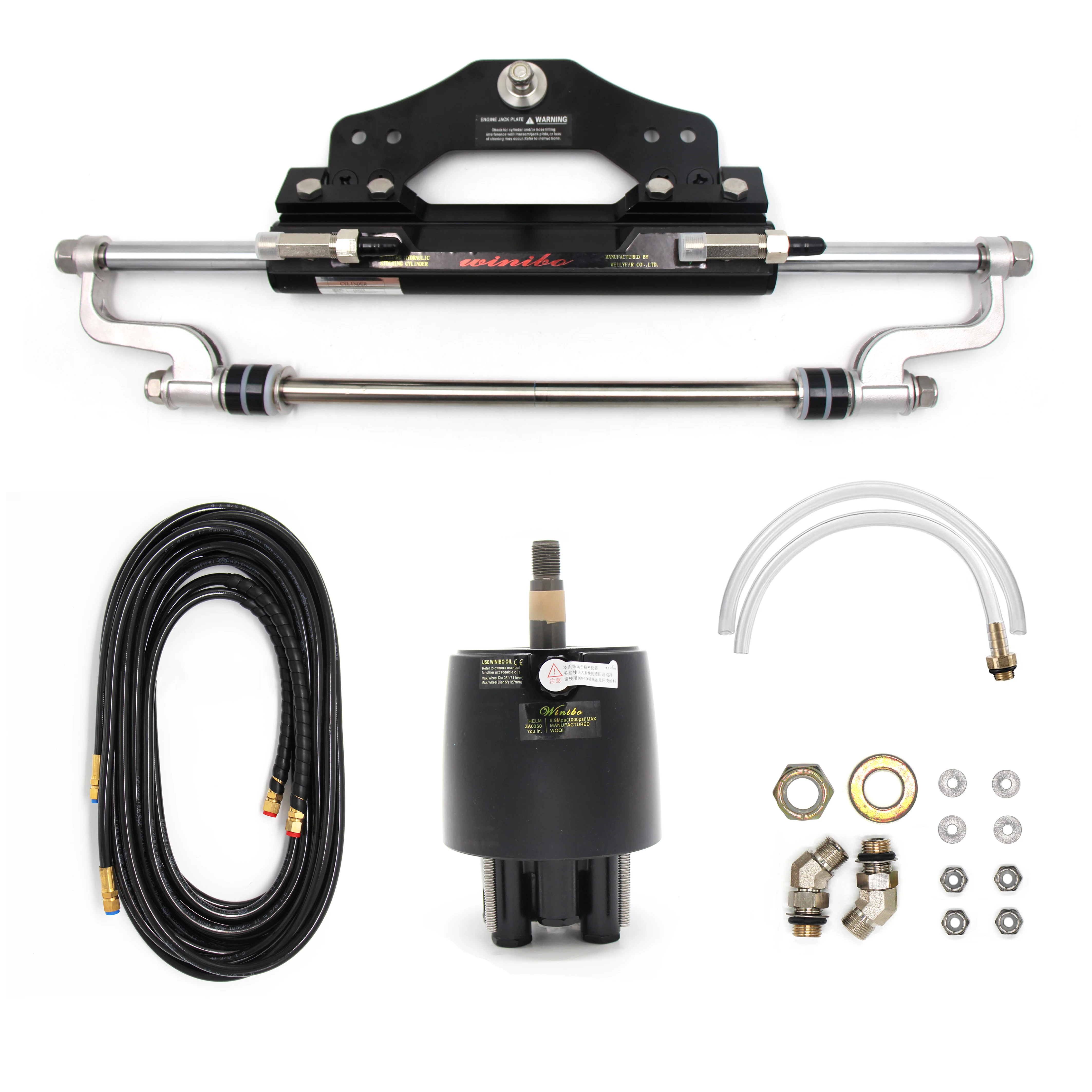 

Hydraulic Steering System Only Single Cylinder For Outboard ZA0350