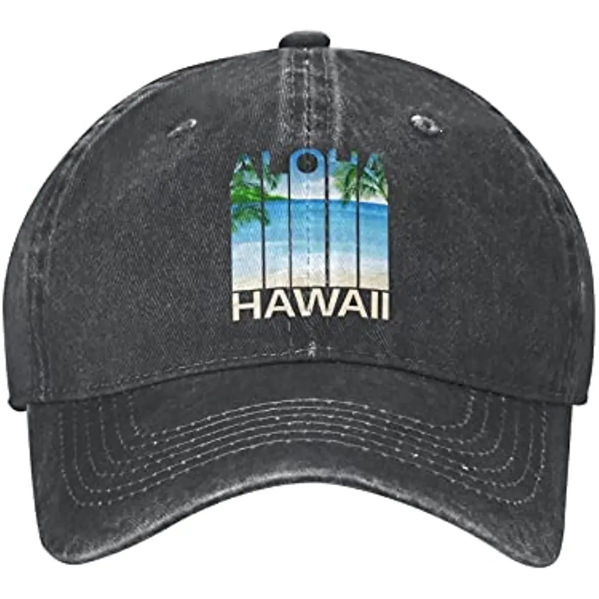 Hawaii Beach berretto da Baseball per uomo donna regolabile invecchiato Vintage Trucker Unisex papà cappello Snapback Unisex quattro stagioni