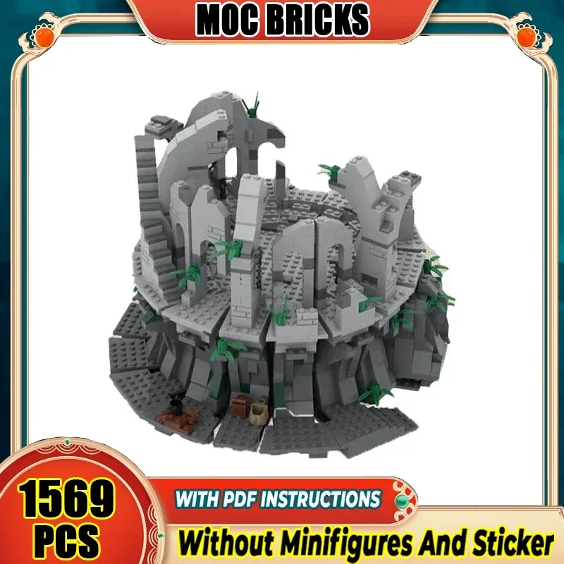 Magical Rings Moc Building Blocks Weather top Model Bricks Street View Toys
