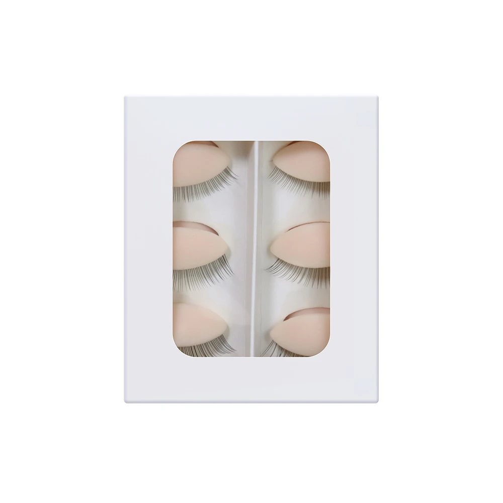 Lash Extension Training Head with Removable Eyelids