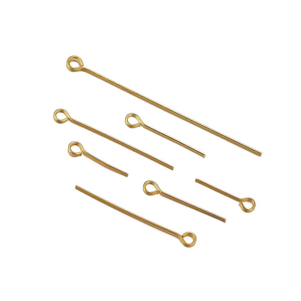 

100 шт. 20-70 мм гибкие шпильки из нержавеющей стали для женщин браслет ожерелье серьги изготовление ювелирных изделий DIY фурнитура ручной работы подарки