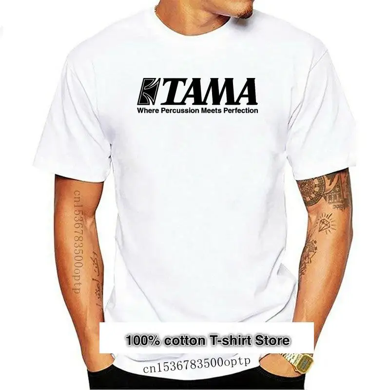 Tama drums s-camisetas informales e interesantes para hombre y mujer, camisas de manga corta con cuello redondo, novedosas