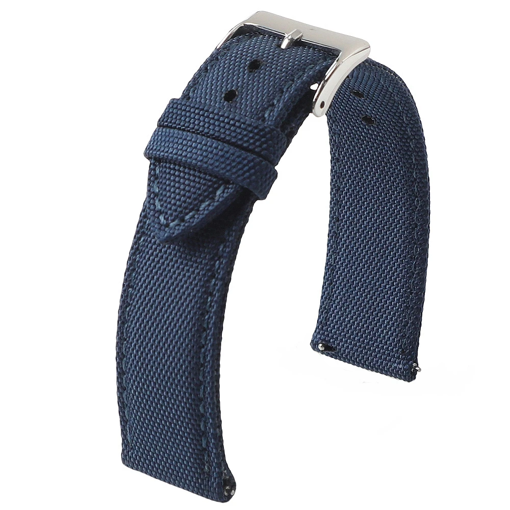 18mm 19mm 20mm 21mm 22mm 24mm Waterdichte Zeildoek Horlogeband Dubbelzijdig nylon Horlogeband Quick Release Band Sport Riem Voor Mannen