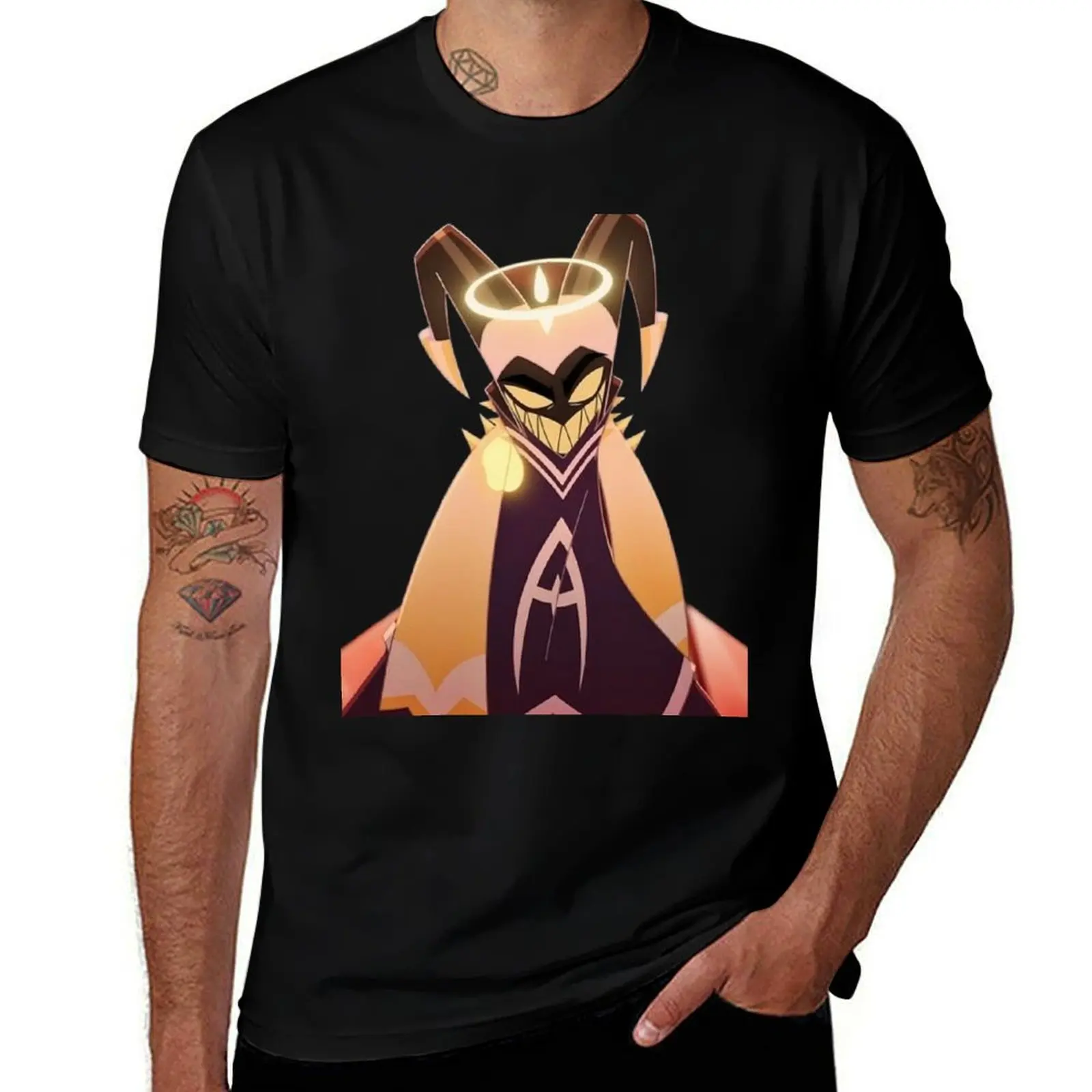 

Hazbin Hotel Adam T-Shirt funny meme t-shirts vintage blue archive shirts graphic tee men