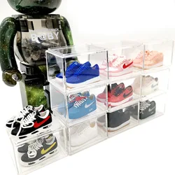 Shoe mold, No. 1 mini 3D three-dimensional basketball shoes, transparent display box, car ornament, home display