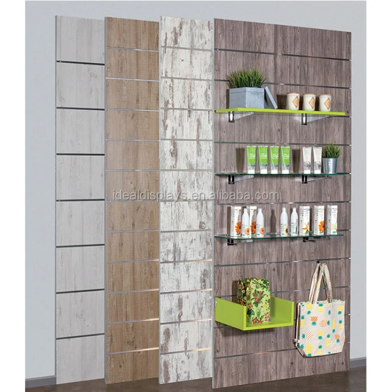 

custom.factory sell wooden textured slot wall panel classical MDF slatwall panel with various of design