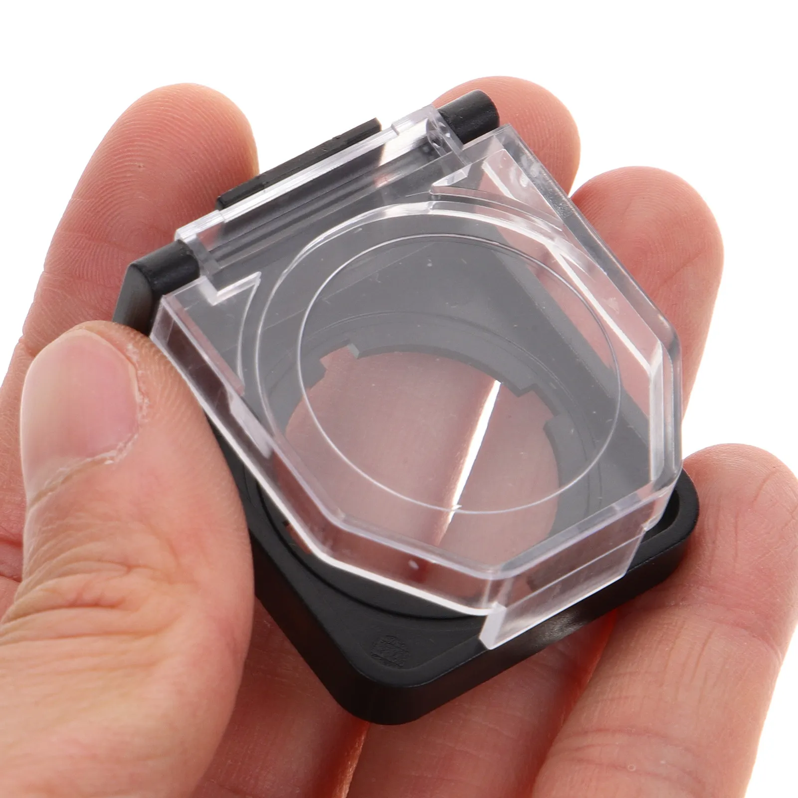 4Pcs Button Protective Covers Transparent Emergency Stop Button Cover Protector Lock Safety Guard for Circuit Machinery Garden