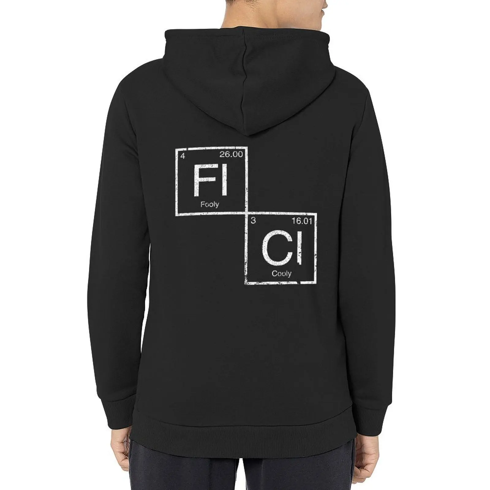 

FLCL Periodic Table Hoodie japanese style autumn clothes hooded shirt mens clothing tracksuits