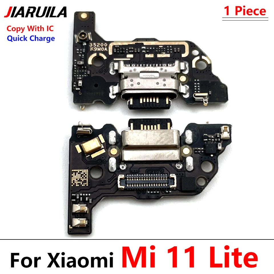 充電器ボードXiaomiMi 11, mi 11 lite, 4g/5g, m2101k9ag,USBポート