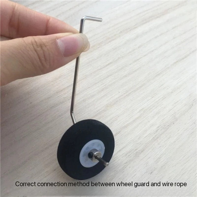 SU27 train d'atterrissage universel plaque KT modèle d'avion à voilure fixe accessoires d'avion roue avant Servo valeur de direction universelle