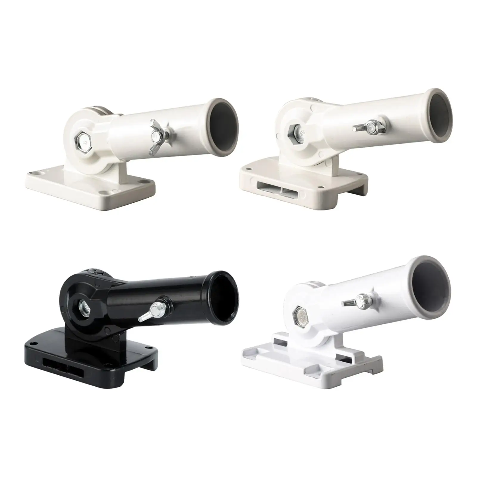 

Flag Pole Mounting Bracket Flag Pole Bracket Flagpole Base Anti Rust Easy to